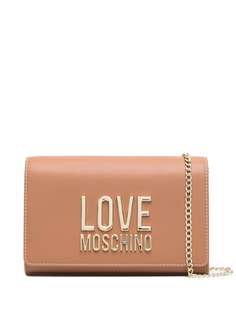 Love Moschino клатч с логотипом