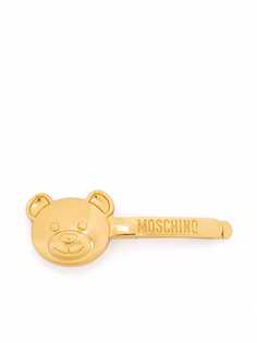 Moschino зажим для галстука Teddy Bear