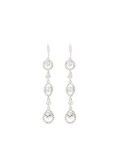 Givenchy Pre-Owned серьги 2000-х годов с кристаллами