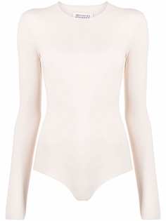 Maison Margiela топ с длинными рукавами