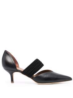 Malone Souliers woven-strap pumps