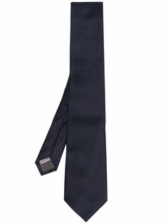 Canali галстук с заостренным концом