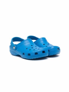 Crocs кроксы с ремешком на пятке и перфорацией