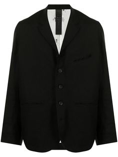 The Viridi-Anne linen broad jacket
