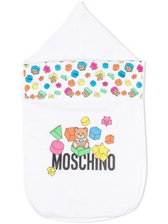 Moschino Kids конверт с принтом Teddy Bear