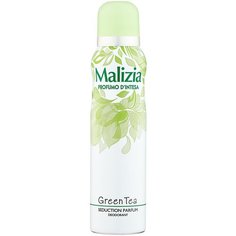 Malizia дезодорант, спрей, Profumo DIntesa Green Tea, 150 мл