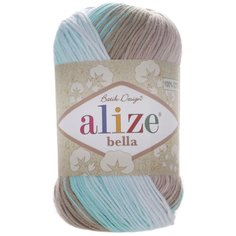 Пряжа для вязания Alize Bella Batik 100 100гр. 360м.(100% хлопок) (3675 секционный), 5 мотков