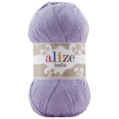 Пряжа для вязания Alize Bella 100 100гр. 360м.(100% хлопок) (158 лаванда), 5 мотков