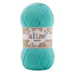 Пряжа для вязания Alize Bella 100 100гр. 360м.(100% хлопок) (477 бирюзовый), 5 мотков
