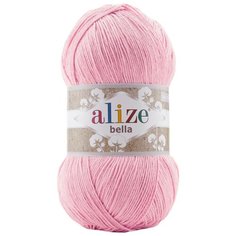 Пряжа для вязания Alize Bella 100 100гр. 360м.(100% хлопок) (32 розовый), 5 мотков