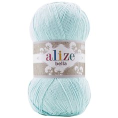 Пряжа для вязания Alize Bella 100 100гр. 360м.(100% хлопок) (514 зимнее небо), 5 мотков
