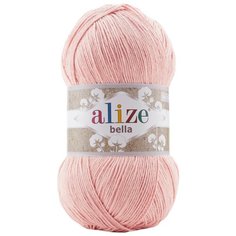 Пряжа для вязания Alize Bella 100 100гр. 360м.(100% хлопок) (613 пудра), 5 мотков