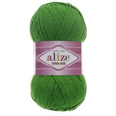Пряжа для вязания Alize Cotton gold (55% хлопок,45%акрил)ТУ (126), 5 мотков