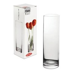 Ваза "Flora", колба, высота 26,5 см, стекло, PASABAHCE, 43767