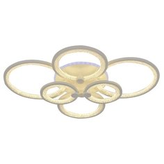 Интерьерная потолочная люстра в современном стиле на 7 ламп с площадью освещения до 40 кв.м. SF7060/7C-WT-BL Seven Fires