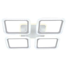 Интерьерная потолочная люстра в современном стиле на 5 ламп с площадью освещения до 25 кв.м. SF7065/5C-WT-BL Seven Fires