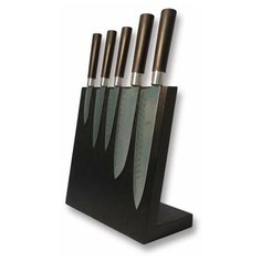 Подставка для ножей Woodinhome магнитная 26x25x12,5 см KS002LSOBL