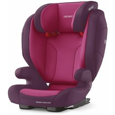 Автокресло группа 2/3 (15-36 кг) Recaro Monza Nova Evo Seatfix, Power Berry