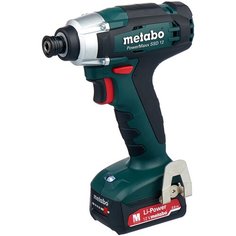 Винтоверт Metabo PowerMaxx SSD 12 2.0Ач х2 кейс