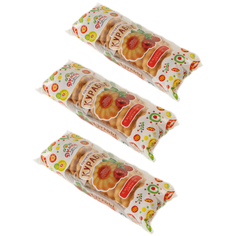 Печенье Дымка Курабье с малиновым джемом, 270 г, 3 шт