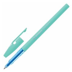 Ручка шариковая STABILO "Liner Pastel", СИНЯЯ, корпус бирюзовый, узел 0,7 мм, линия письма 0,3 мм, 808FP1041-1, 7 шт.