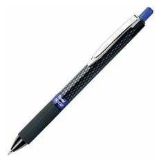 Ручка гелевая автоматическая с грипом PENTEL (Япония) "Oh!Gel", СИНЯЯ, узел 0,7 мм, линия письма 0,35 мм, K497-CN, 3 шт.