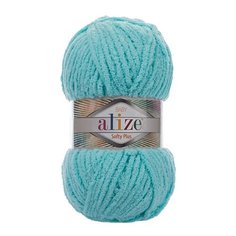Пряжа Alize Softy Plus 100г 120м (100% микрополиэстер) (263 бирюзовый) 5 шт