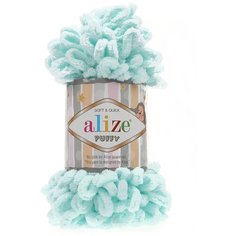 Пряжа Alize Puffy 100г 9м (100% микрополиэстер) (15 св.бирюза) 5 мотков