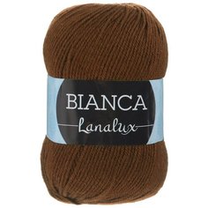 Пряжа YarnArt Bianca 100гр 240м (100% шерсть) (864 шоколад) 5 шт