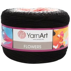 Пряжа YarnArt Flowers 250гр 1000м (55% хлопок, 45% полиакрил) (260 секционный) 2 шт