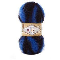 Пряжа ALIZE Naturale 100гр. 230м. (60% шерсть, 40% хлопок) ТУ (6045 секционный) 5 шт