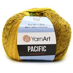 Пряжа YarnArt Pacific 50гр 200м (20% шерсть, 80% акрил) (305 меланж) 10 шт