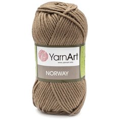 Пряжа YarnArt Norway 100гр 105м (100% акрил) (218 бежевый) 5 шт