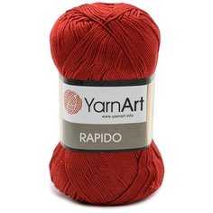 Пряжа YarnArt Rapido 100гр 350м (100% микрофибра акрил) (701 красный) 5 шт