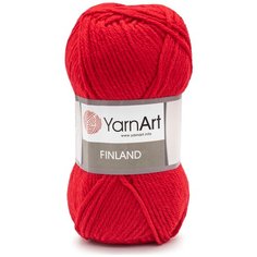 Пряжа YarnArt Finland 100гр 200м (100% акрил) (41 алый) 5 шт