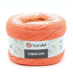 Пряжа YarnArt Flowers Vivid 250гр 1000м (55% хлопок, 45% полиакрил) (512 секционный) 2 шт