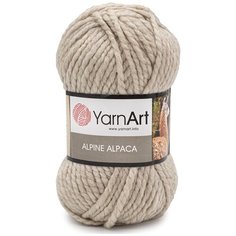 Пряжа YarnArt Alpine Alpaca 150гр 120м (30% альпака, 10% шерсть, 60% акрил) (430 серый) 3 шт