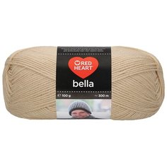 Пряжа Red Heart Bella 100гр 300м (100% акрил) (00827 песочный) 10 шт