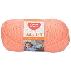 Пряжа Red Heart Baby 185 50гр 185м (100% акрил) (01024 абрикосовый) 10 шт