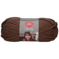 Пряжа Red Heart Lisa Big 200гр 120м (100% акрил) (00110 серо-коричневый) 5 шт