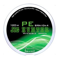 Шнур PE Mystic Jig Hunter 120m (MJH12015 (120 м 0,18мм) )