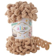 Пряжа Alize Puffy 100г 9м (100% микрополиэстер) (262 беж) 5 мотков