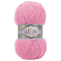Пряжа Alize Softy Plus 100г 120м (100% микрополиэстер) (185 розовый) 5 шт