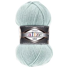 Пряжа ALIZE SUPERLANA MIDI 100гр. 170м (25% Шерсть - 75% Aкрил) (522 мята) 5 шт