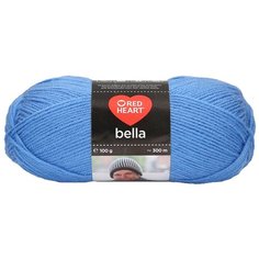 Пряжа Red Heart Bella 100гр 300м (100% акрил) (00826 голубой) 10 шт