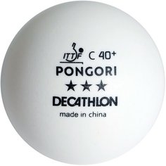 Мячи для игры в настольный теннис TTB 900***C мфнт 72 шт. 40+ PONGORI X Декатлон Decathlon