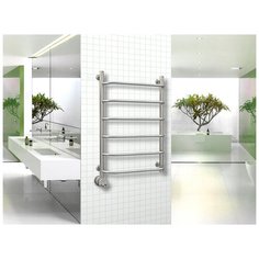 Электрический полотенцесушитель Роснерж Трапеция L208000 80x40, ЛЕВЫЙ ТЭН