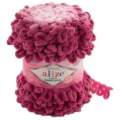 Пряжа Alize Puffy Ombre Batik 600г 55м (100% микрополиэстер) (7426 секционный)