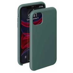 Чехол-накладка Deppa Liquid Silicone Case для Apple iPhone 11 Pro Max темно-зеленый