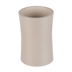 Стакан для ванной комнаты STREAM, серый, PERFECTO LINE